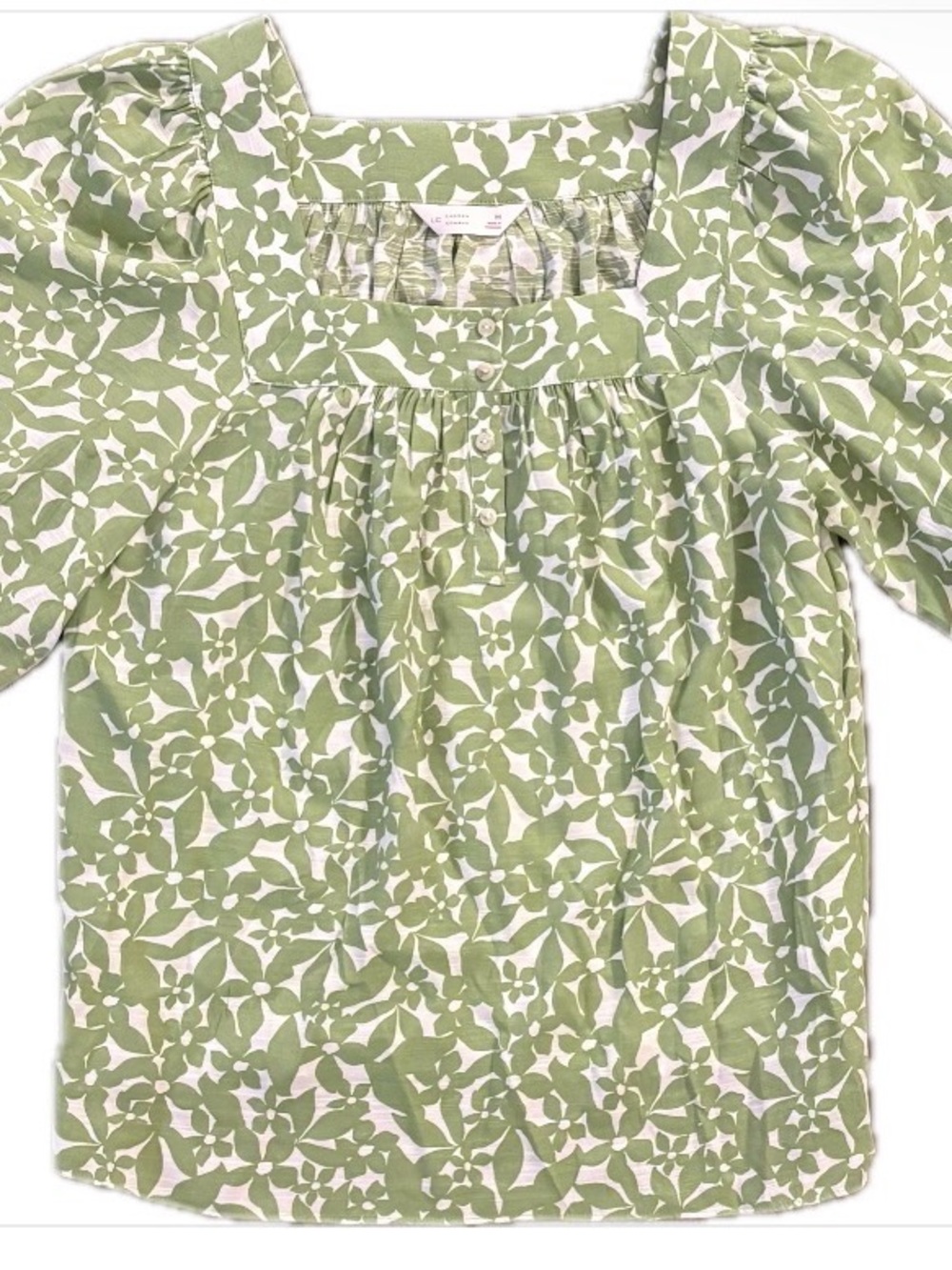 LC Lauren Conrad 3/4 sleeve blouse - Green tops Size M